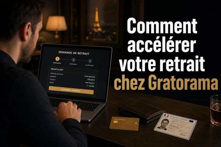 Comment accélérer votre retrait chez Gratorama