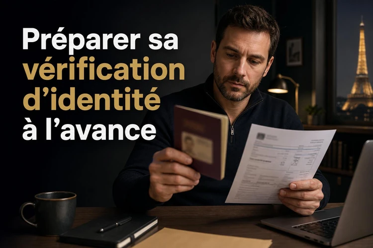 Préparer sa vérification d’identité à l’avance